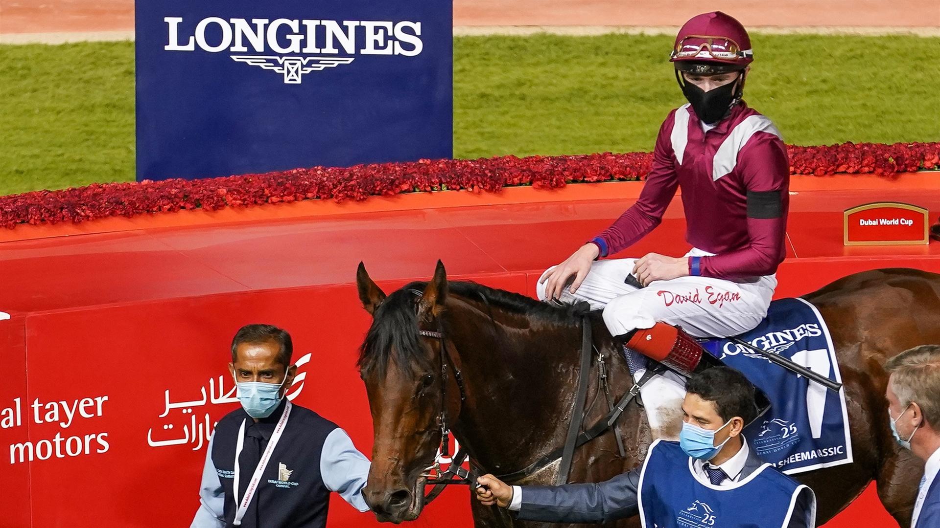 Mishriff (JGosden_DEgan) wins the Dubai Sheema Classic MK drc 270321 (2)