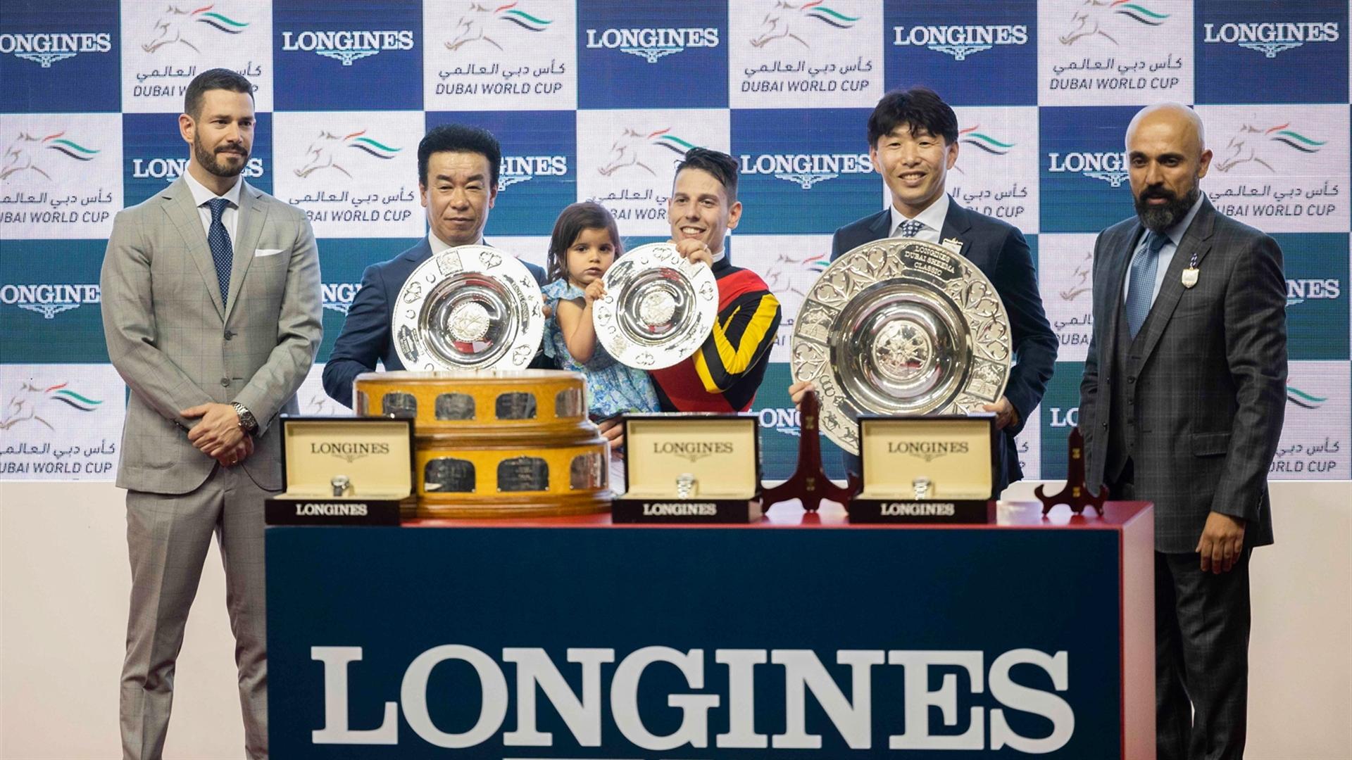Shahryar (JPN) wins the Longines Dubai Sheema Classic (Credit - DRC) - 260322