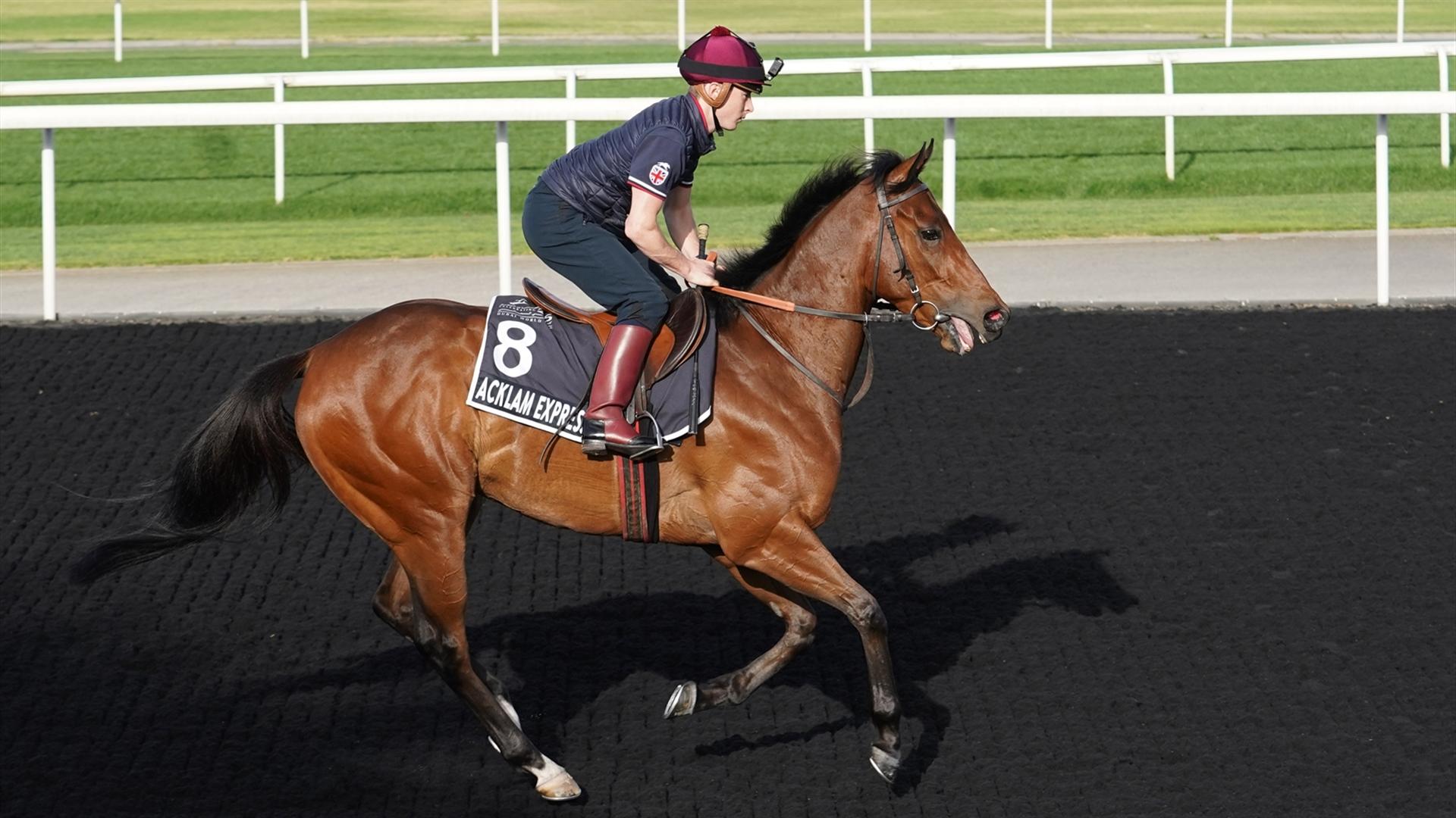 Acklam Express (IRE) (Nigel Tinkler) Al Quoz Sprint (Credit Dubai Racing Club & Mathea Kelley)220321