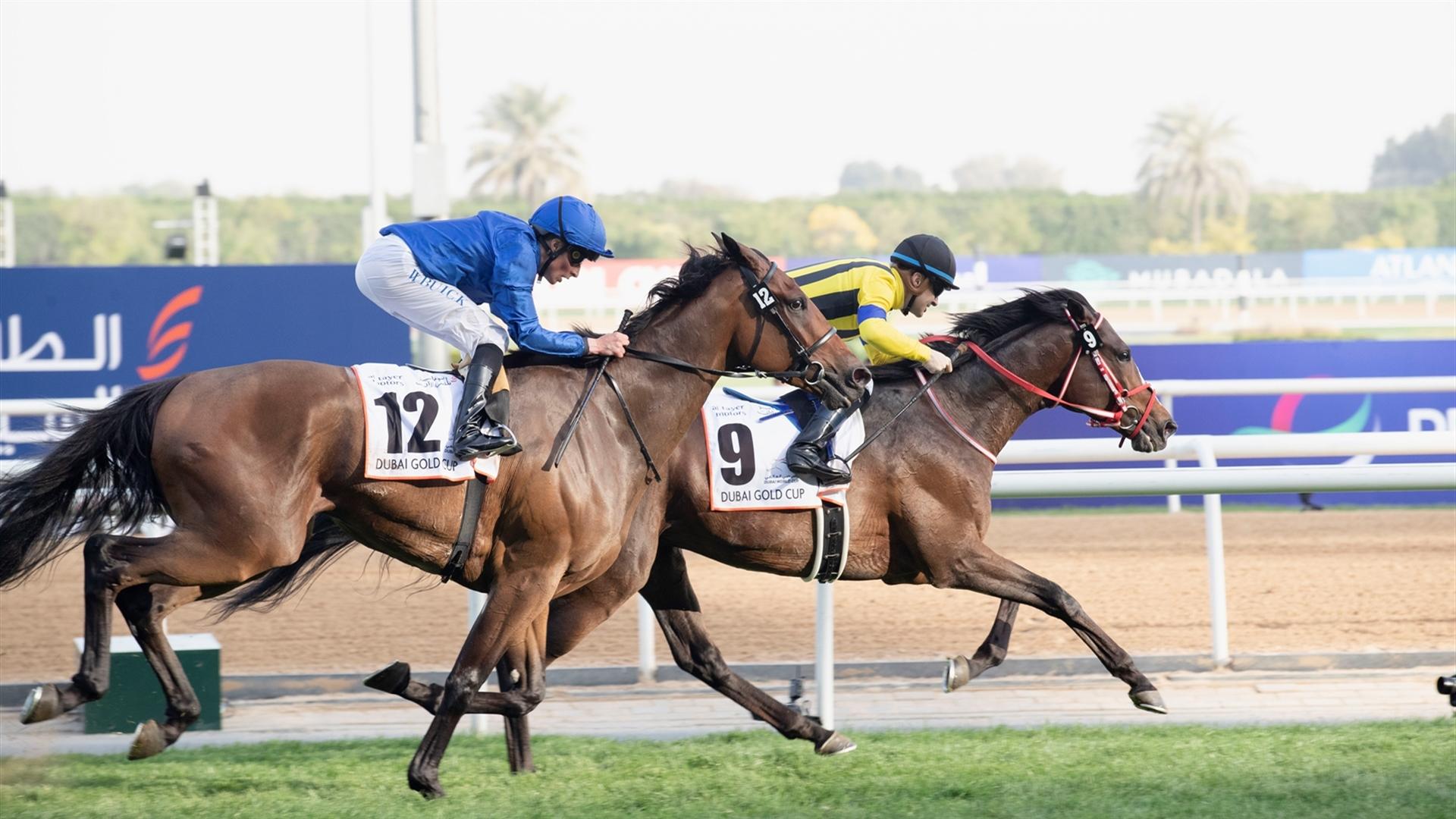 Stay Foolish (JPN) wins the Dubai Gold Cup (Credit - DRC) - 260322