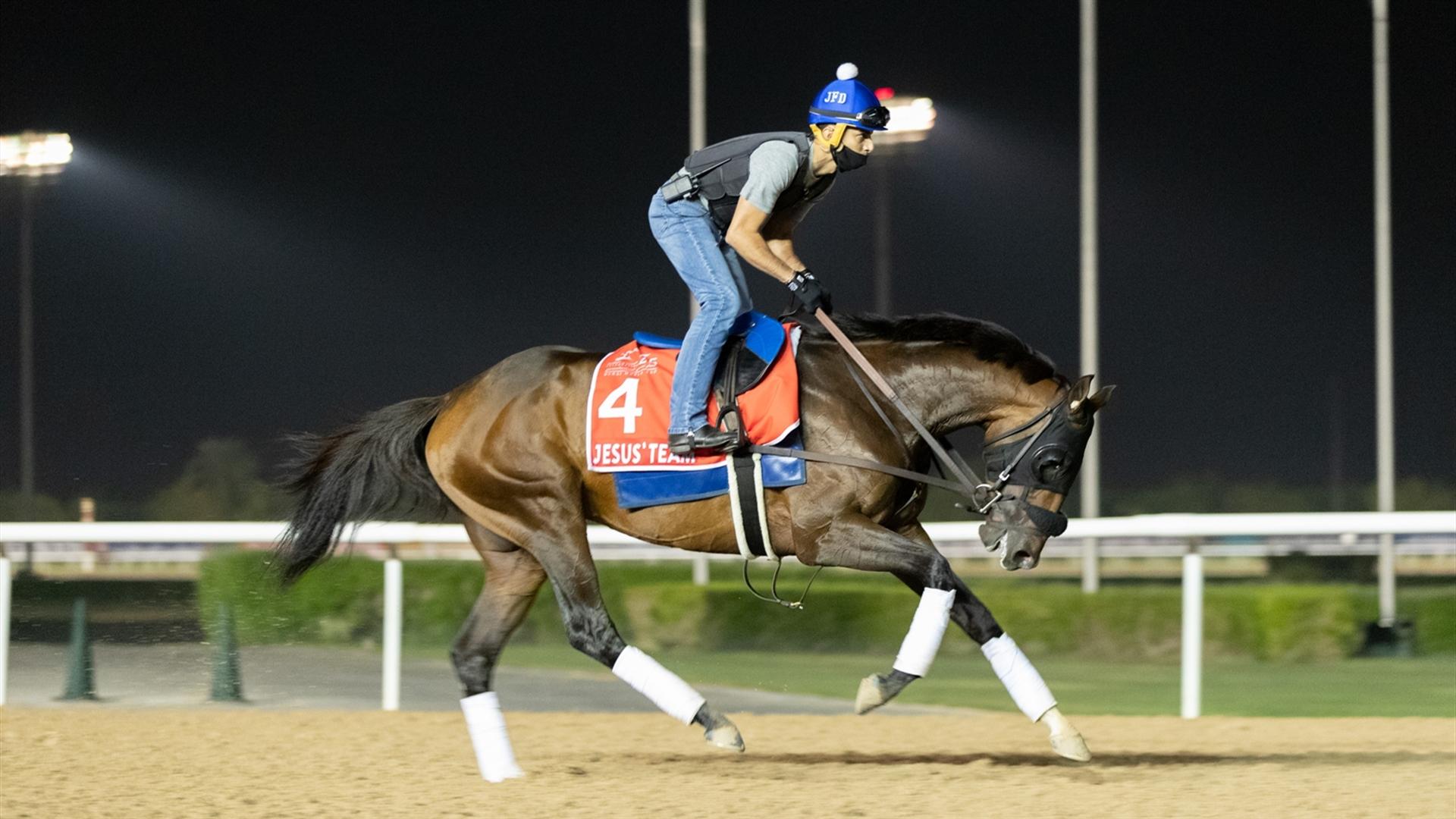 Jesus' Team (USA) (Jose Francisco D'Angelo) DUBAI WORLD CUP (Credit Dubai Racing Club & Neville Hopwood) 240321
