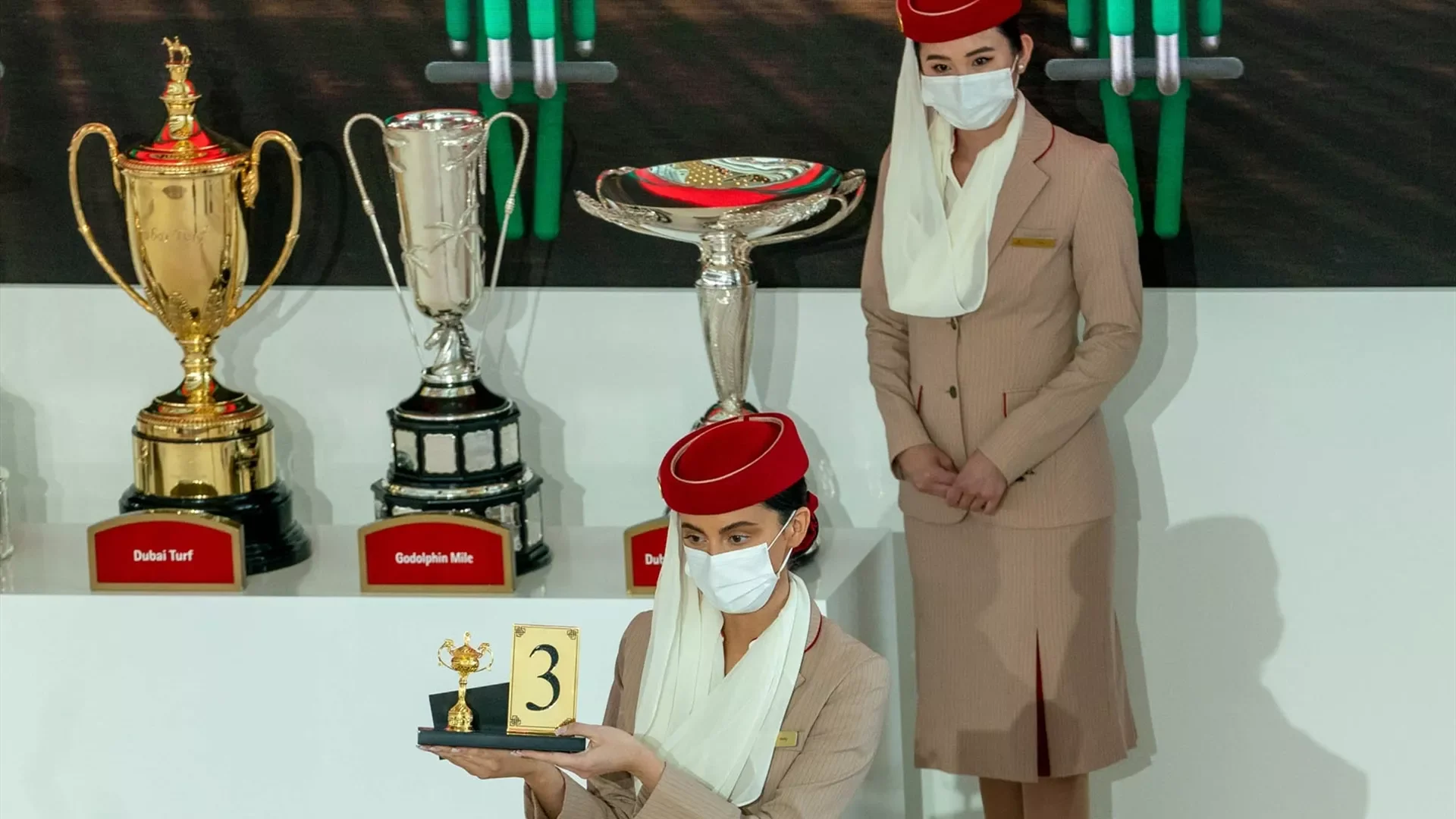 Dubai World Cup Post Postion Draw (Credit DRC & Mathea Kelley) 240321