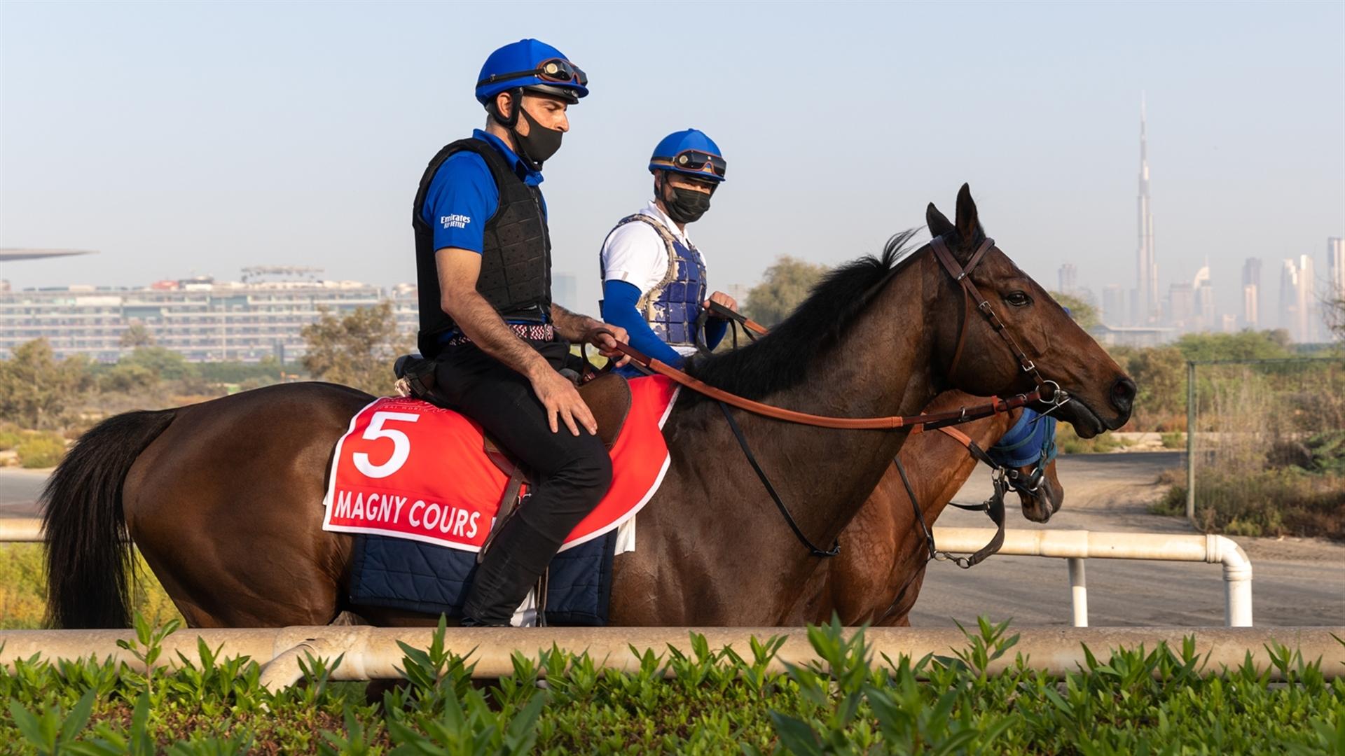 Magny Cours (USA) (Andre Fabre) DUBAI WORLD CUP (Credit Dubai Racing Club & Neville Hopwood) 240321