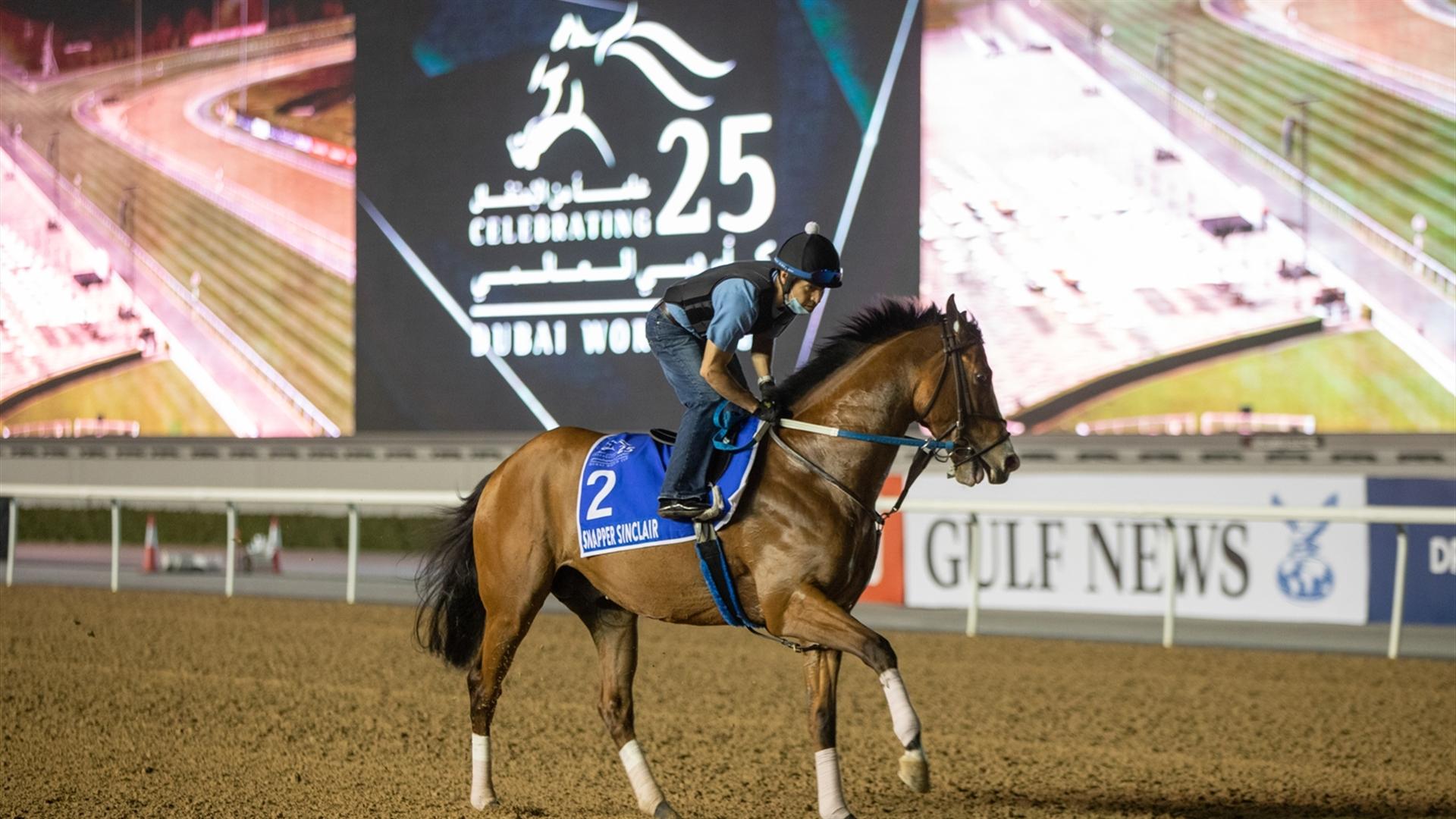 Snapper Sinclair (USA) (Steve Asmussen) GODOLPHIN MILE (Credit Dubai Racing Club & Neville Hopwood) 250321