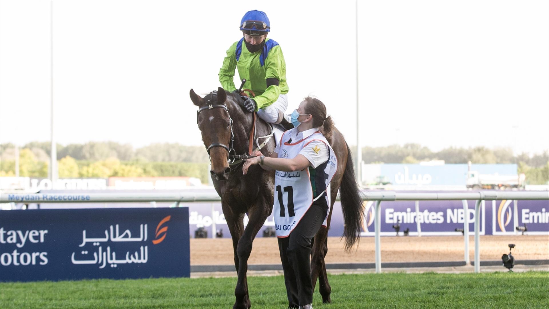 Subjectivist(MJohnson_JFanning) wins the Dubai Gold Cup ER drc 270321_1