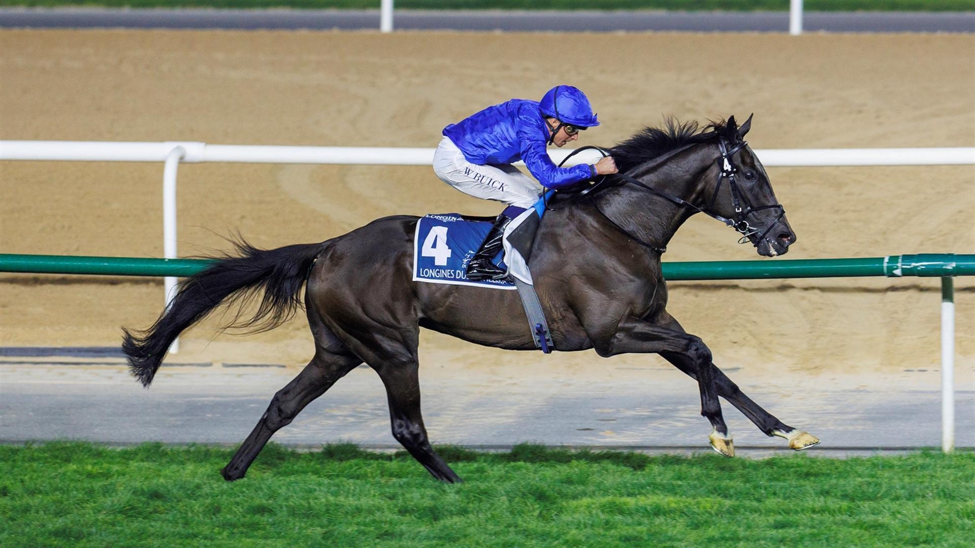 Rebel's Romance (IRE) wins the Longines Dubai Sheema Classic (Credit - DRC) - 300324