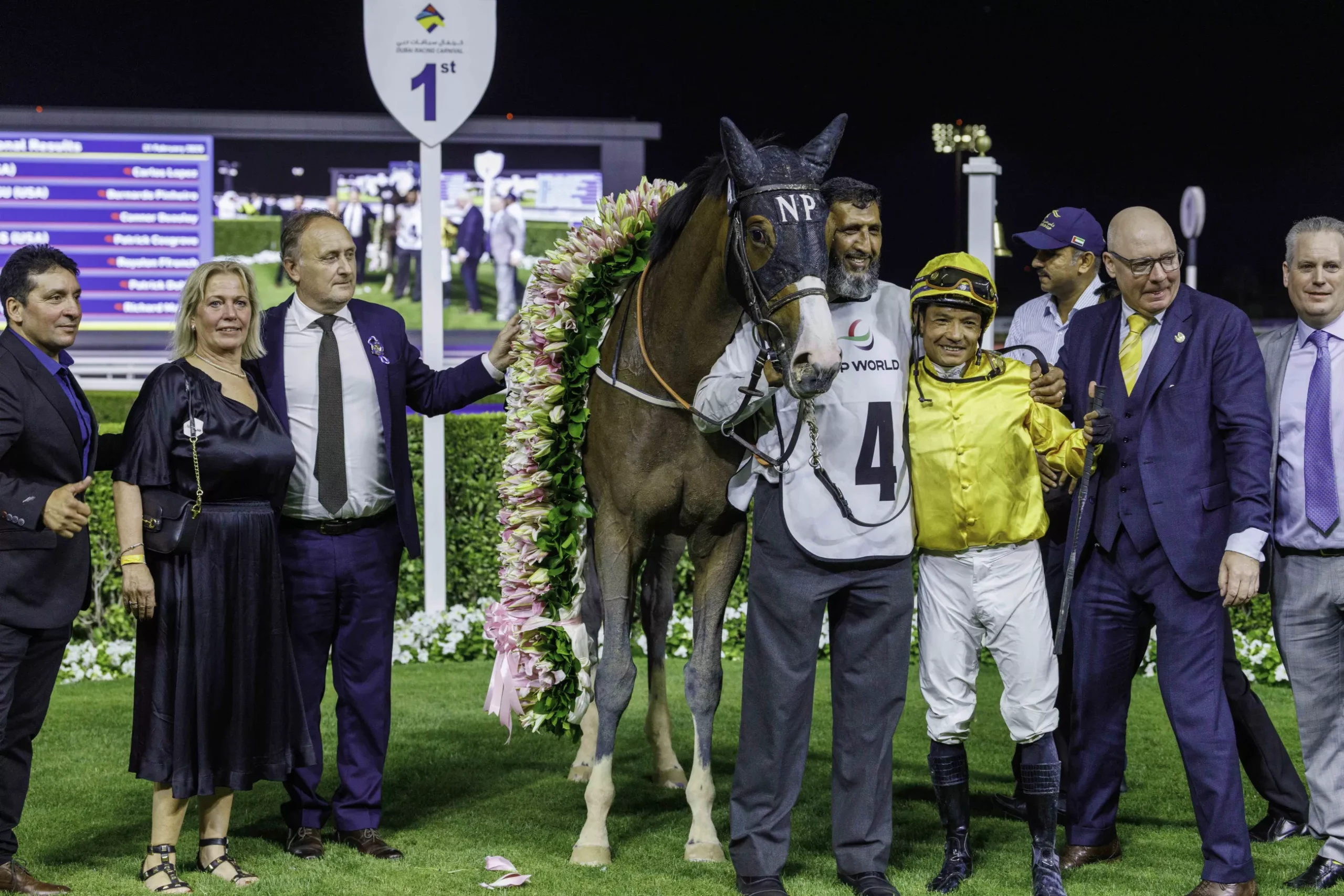 Queen Azteca wins G3 UAE Oaks