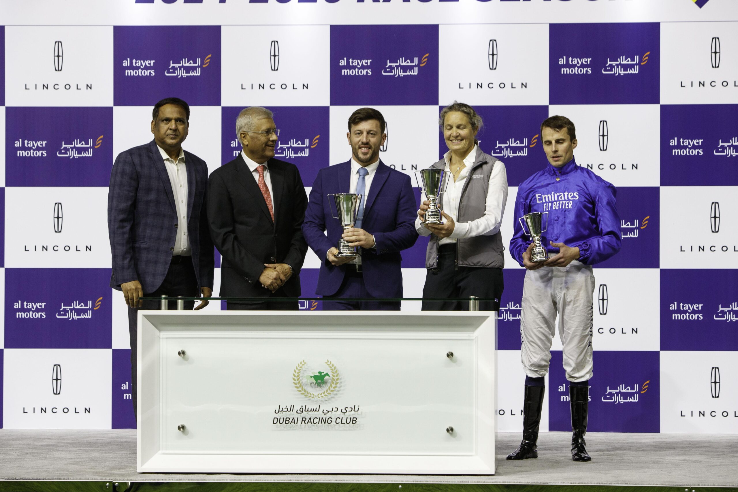 Creative Story (GB) (Charlie Appleby-William Buick) wins the Lincoln Aviator Preside