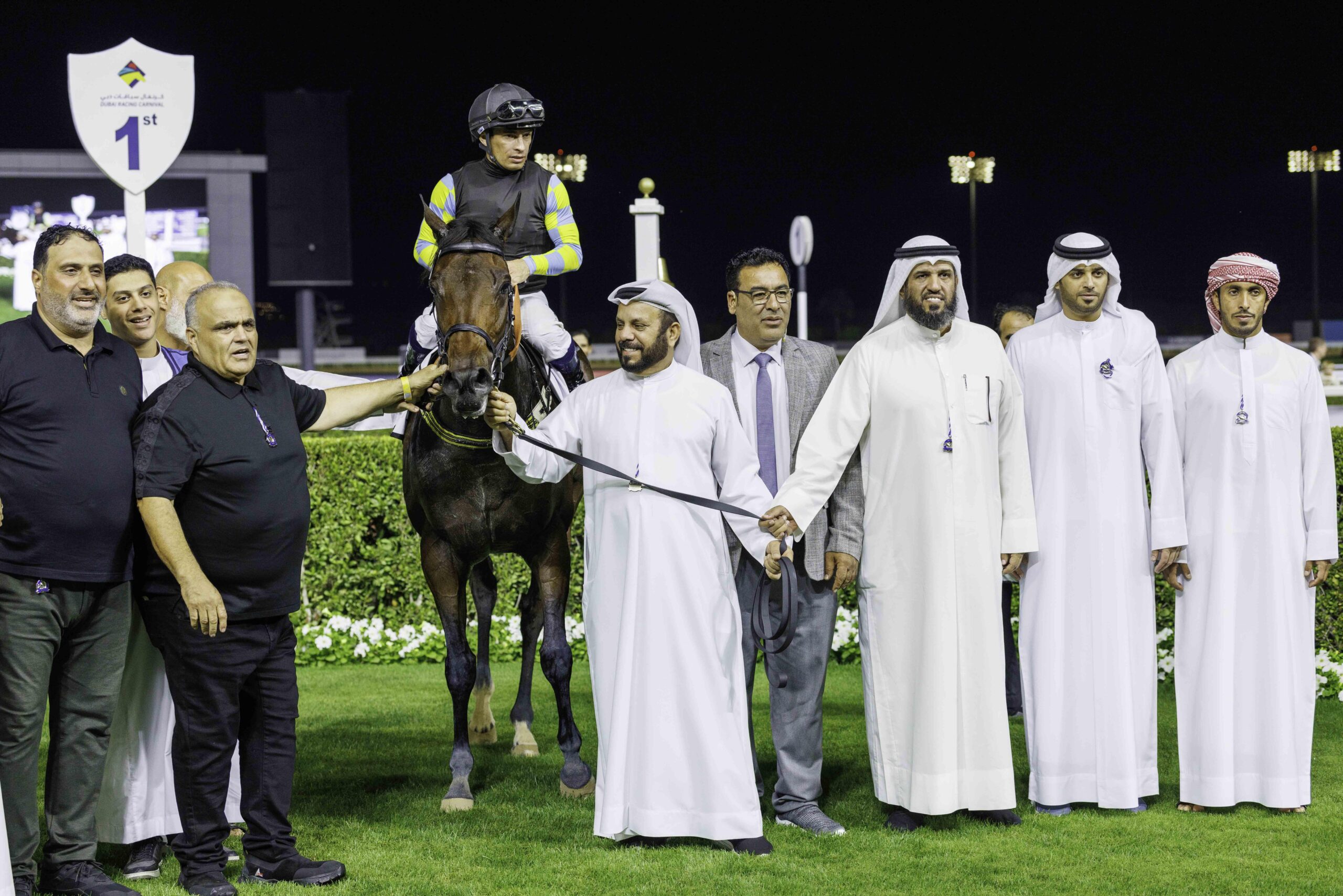 Cupid’s Dream (GB) (Mussabeh Al Mheiri-Silvestre De Sousa) wins the Lincoln Presidential Race (3)