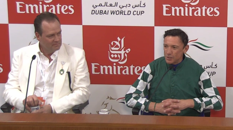 Racing personalities at Dubai World Cup