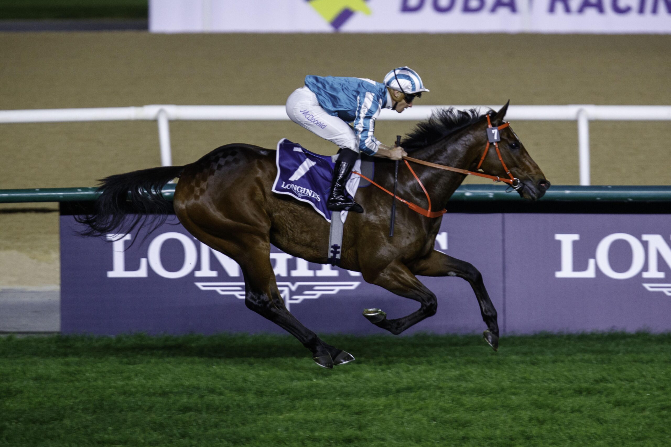 Romantic Warrior wins the G1 Jebel Hatta