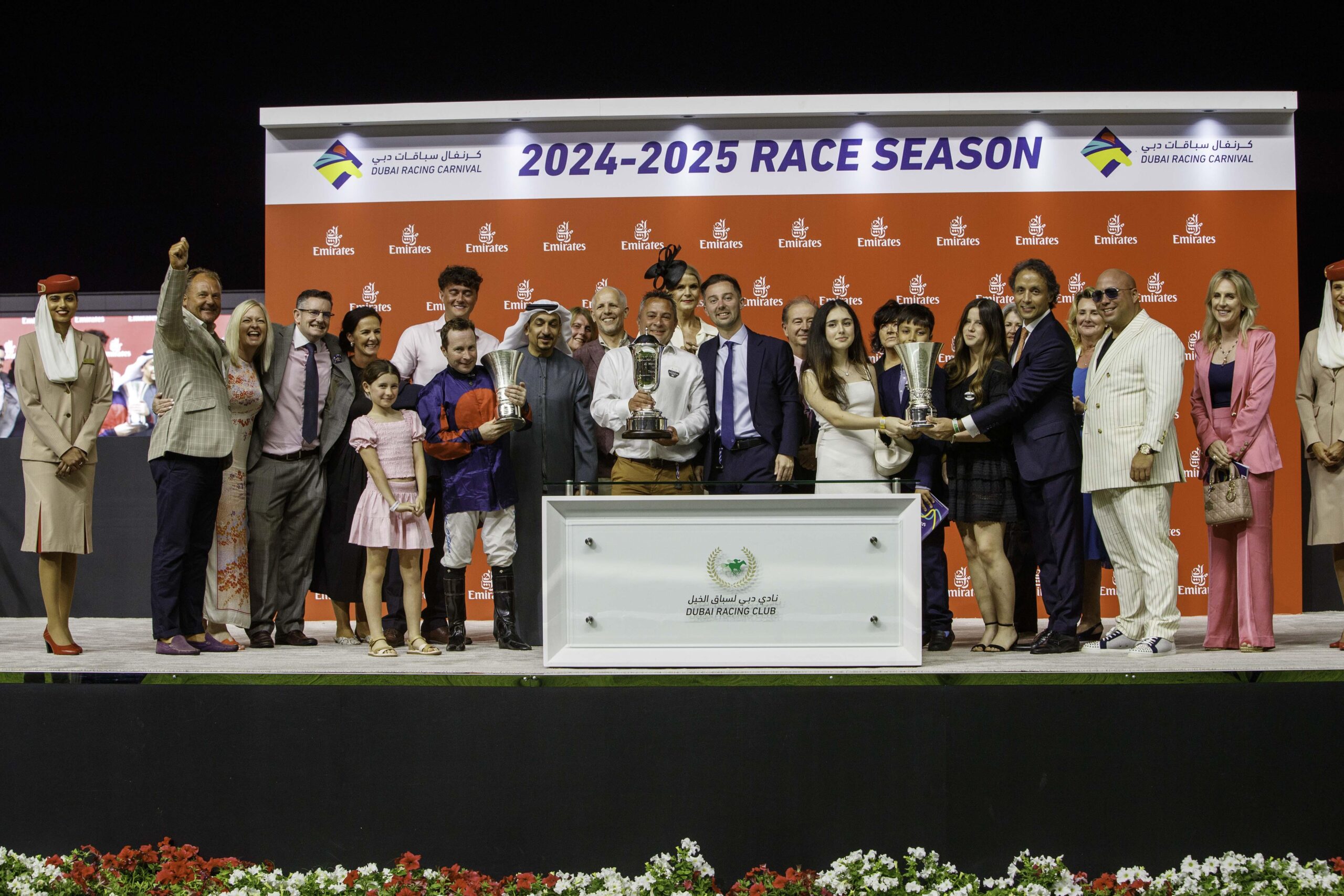 Imperial Emperor (IRE) (Bhupat Seemar-Tadgh O’Shea) wins the Group 2 AL MAKTOUM CLASSIC Sponsored by Emirates Airline (5)