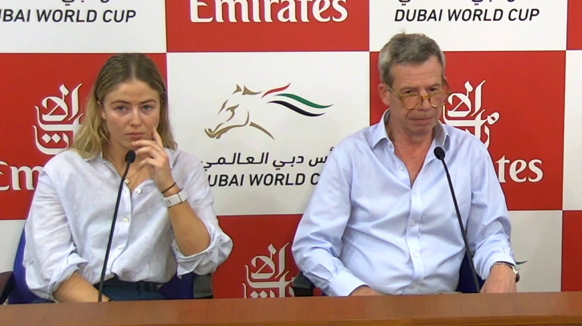 VIP speakers at Dubai racing event