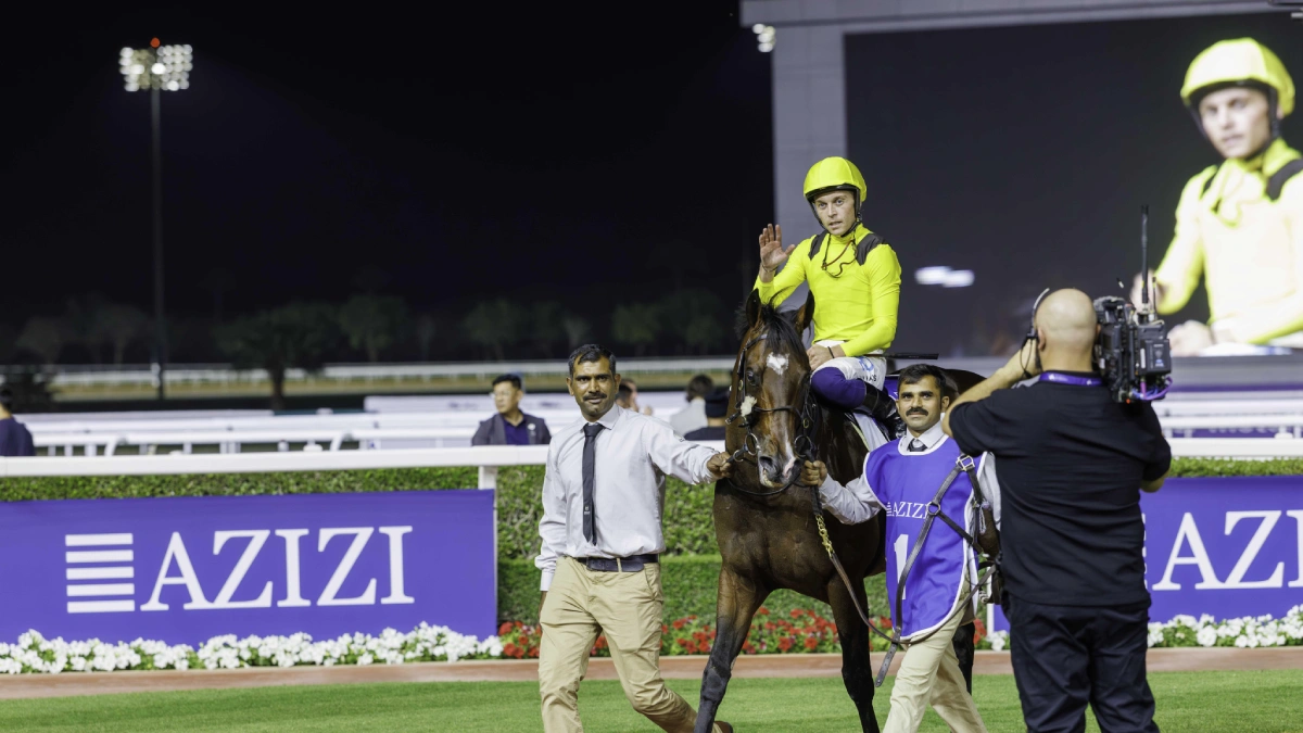 MARBAAN (GB) (wins the Raz Al Khor Sponsored by Azizi Developments (2)