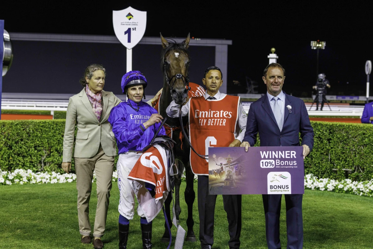 Silver Knott (GB) wins the the Group 2 DUBAI CITY OF GOLD Sponsored by Emirates Airline (5)_0