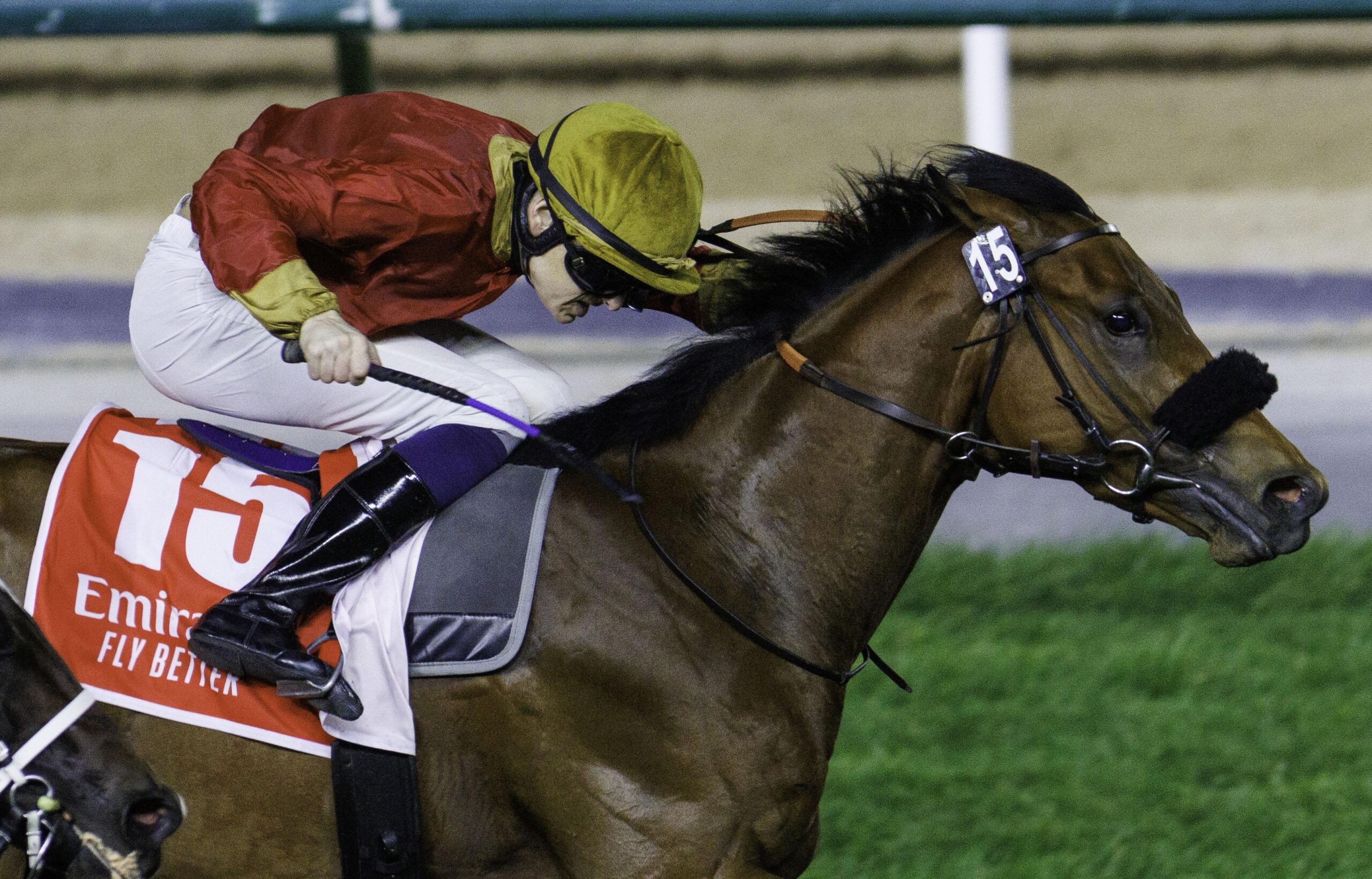 West Acre (IRE) (George Scott-Callum Shepherd) wins the Group 3 NAD AL SHEBA TURF SPRINT Sponsored by Emirates SkyCargo (2)_0