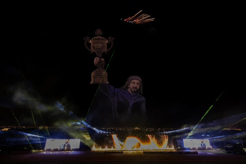 Dubai World Cup night drone show