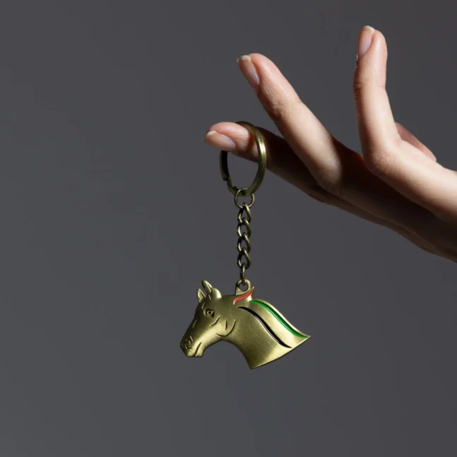 DWC2024 HORSE HEAD KEYRING
