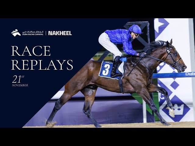 Horse racing event highlights and replays