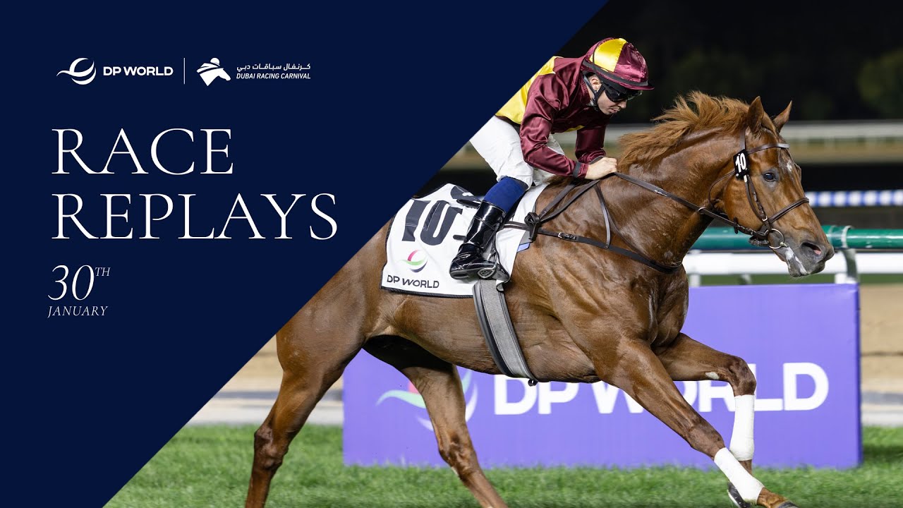 Horse racing event with branding