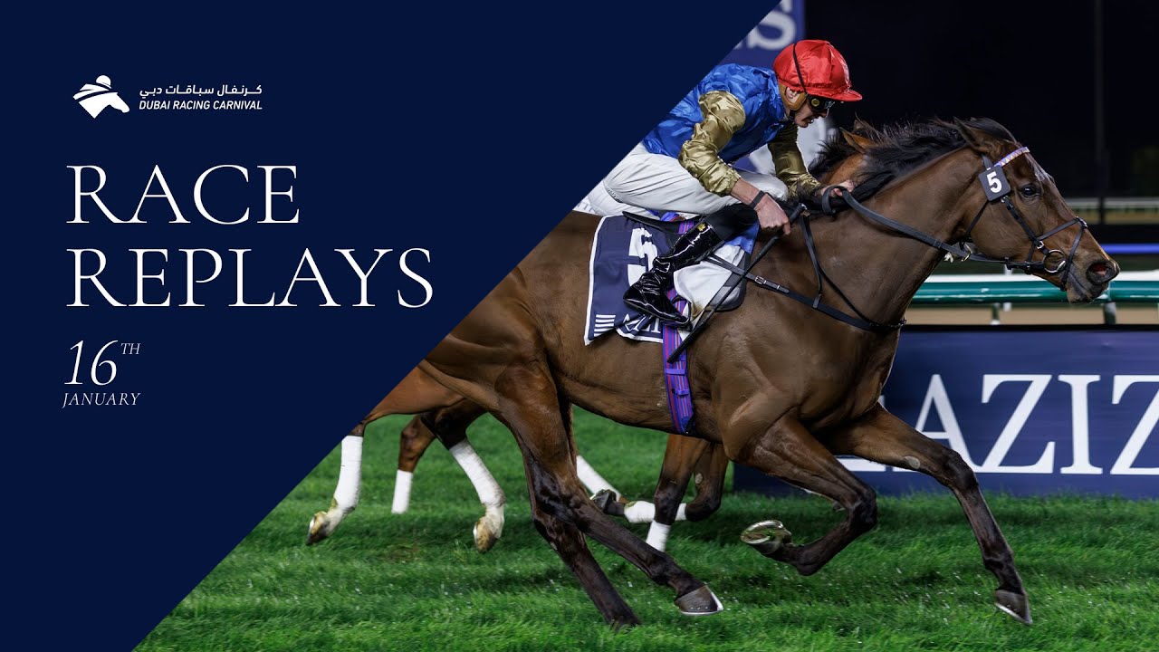 Horse racing event in Dubai