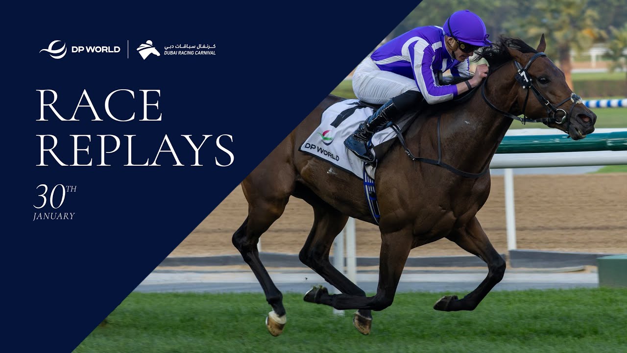 Horse racing event promotional image