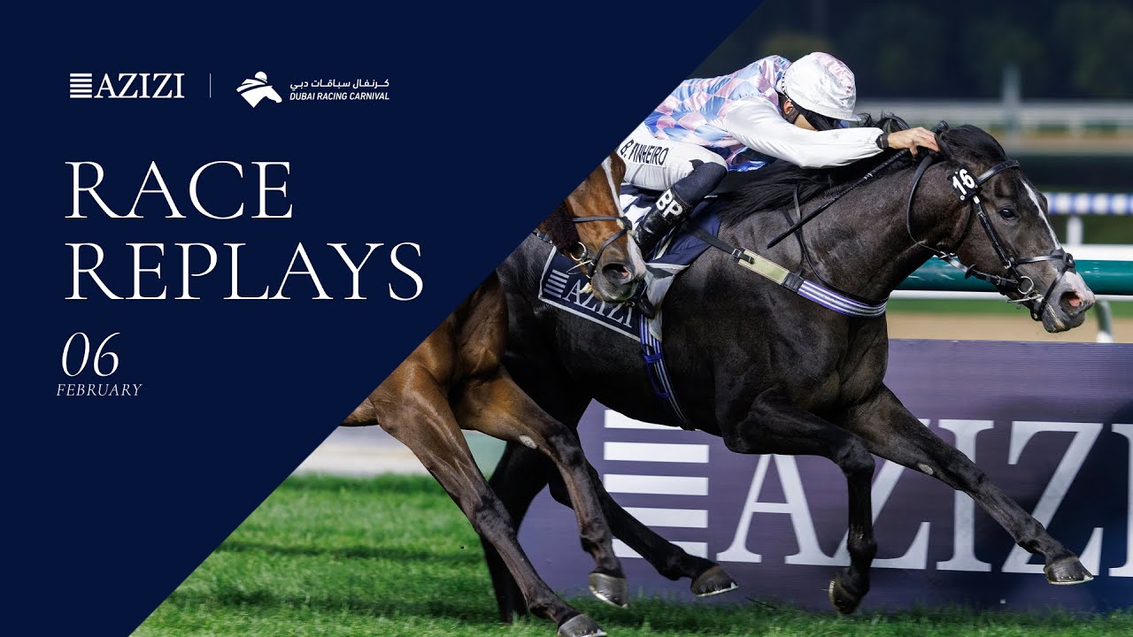 Horse racing event with branding