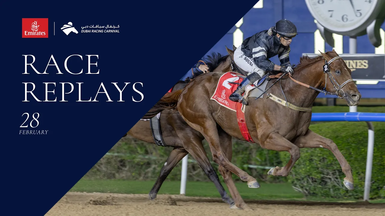 Horse racing event highlights on February 28